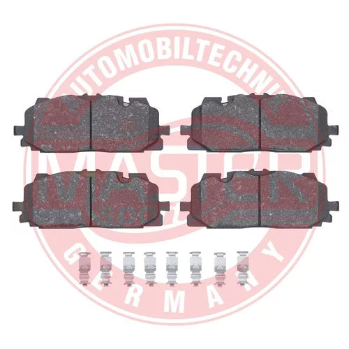 Sada brzdových platničiek kotúčovej brzdy MASTER-SPORT GERMANY 13046056782N-SET-MS