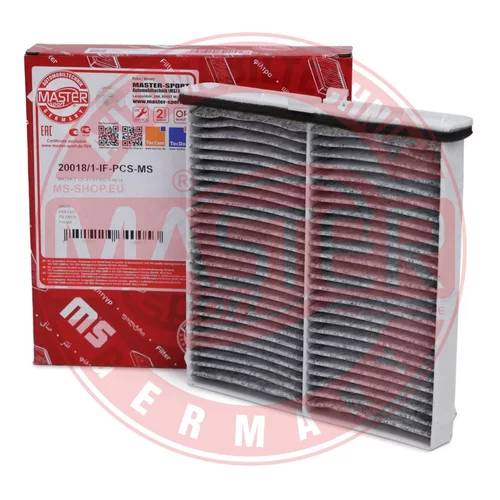 Filter vnútorného priestoru MASTER-SPORT GERMANY 20018/1-IF-PCS-MS