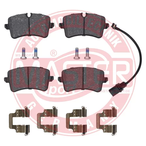 Sada brzdových platničiek kotúčovej brzdy MASTER-SPORT GERMANY 13046027692N-SET-MS - obr. 1