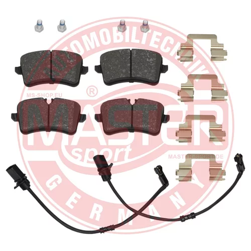 Sada brzdových platničiek kotúčovej brzdy MASTER-SPORT GERMANY 13046027732N-SET-MS - obr. 1