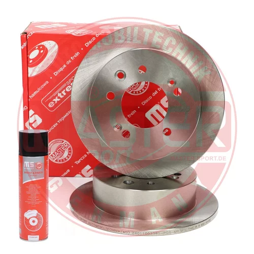 Brzdový kotúč MASTER-SPORT GERMANY 24011003381-SET-MSP