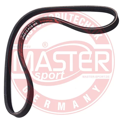 Ozubený klinový remeň MASTER-SPORT GERMANY 4PK815-PCS-MS