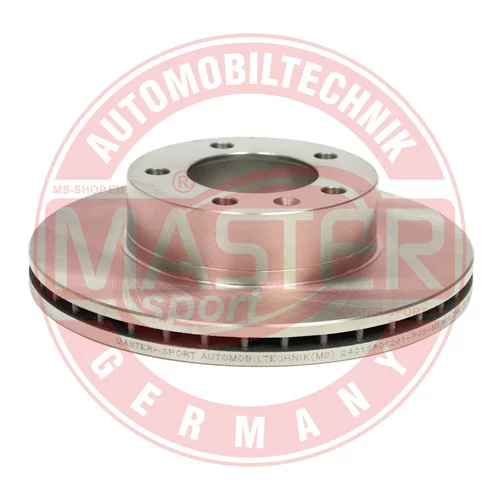 Brzdový kotúč MASTER-SPORT GERMANY 24012801291-PCS-MS