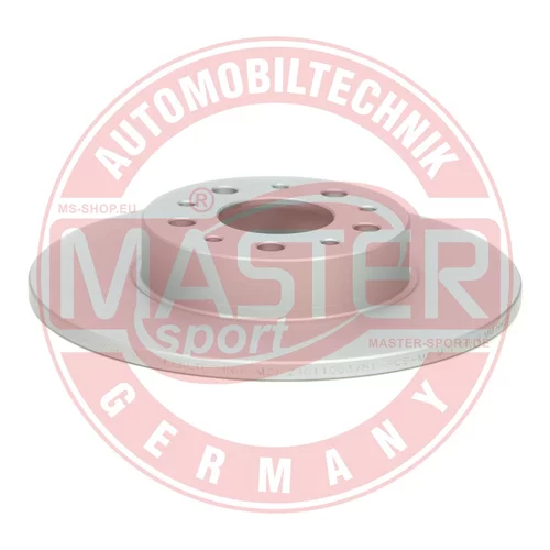 Brzdový kotúč MASTER-SPORT GERMANY 24011003781-PCS-MS