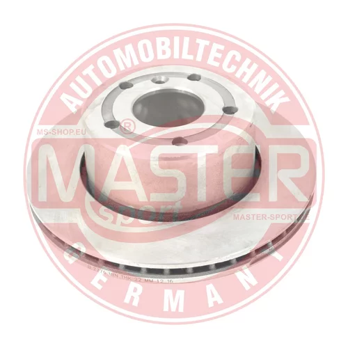 Brzdový kotúč MASTER-SPORT GERMANY 24012501761-PCS-MS