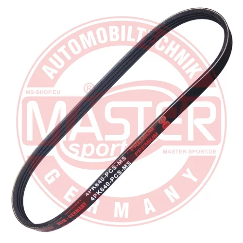 Ozubený klinový remeň MASTER-SPORT GERMANY 4PK640-PCS-MS