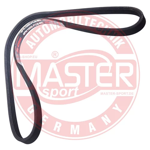 Ozubený klinový remeň MASTER-SPORT GERMANY 4PK1000-PCS-MS