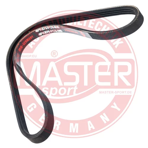 Ozubený klinový remeň MASTER-SPORT GERMANY 4PK870-PCS-MS