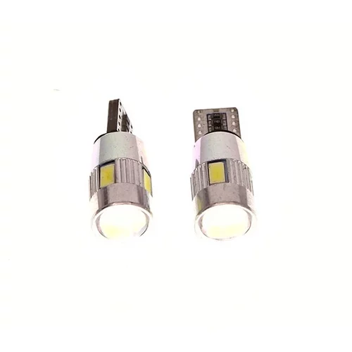 LED žiarovka W3W 12V 2,5W celosklená T10 SMD uhol vyžarovania 360° - sada 2ks v blisteri /MaXgear/ - obr. 1