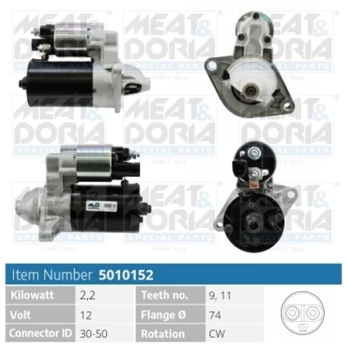 Štartér 5010152 (MEAT & DORIA)