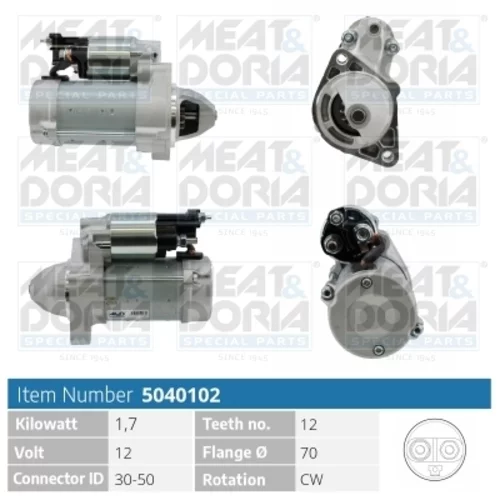 Štartér 5040102 (MEAT & DORIA)