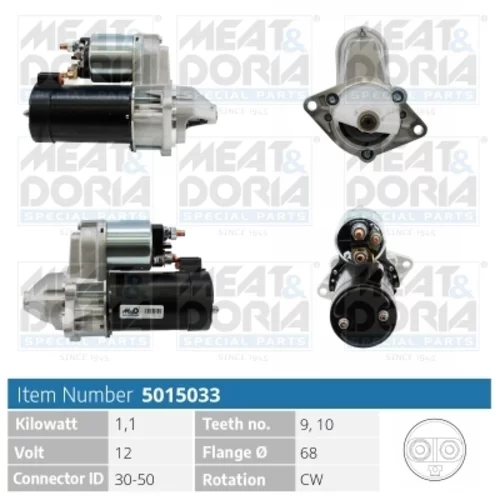 Štartér 5015033 (MEAT & DORIA)