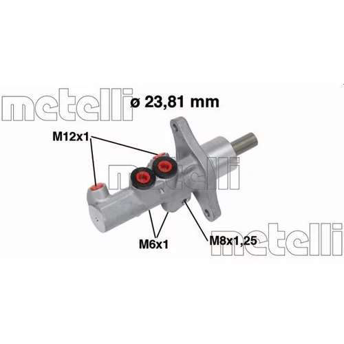 Hlavný brzdový valec METELLI 05-0719