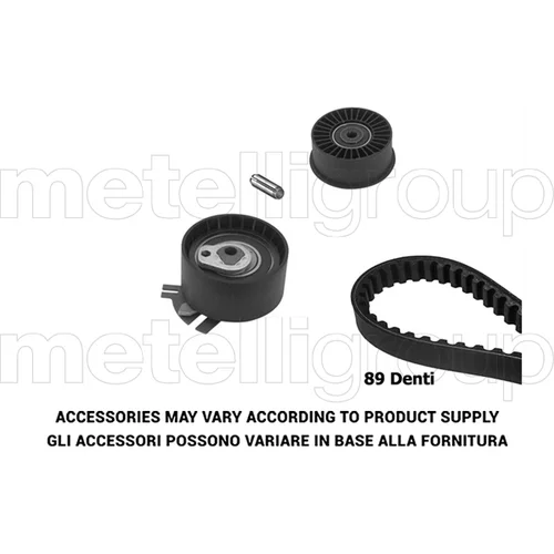 Sada ozubeného remeňa METELLI 29-0383