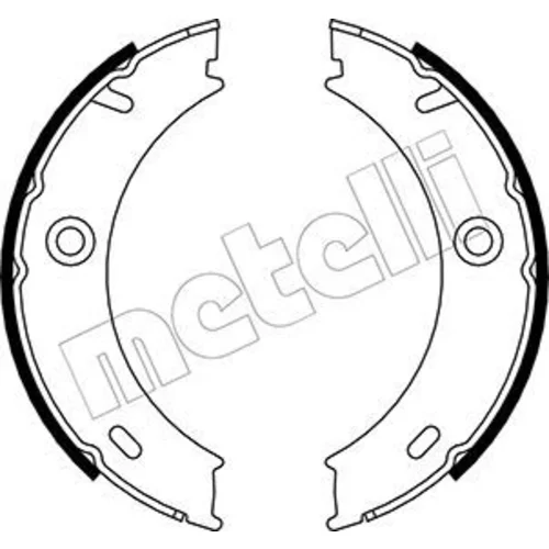 Sada brzd. čeľustí parkov. brzdy METELLI 53-0240