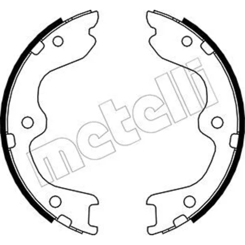 Sada brzd. čeľustí parkov. brzdy METELLI 53-0294