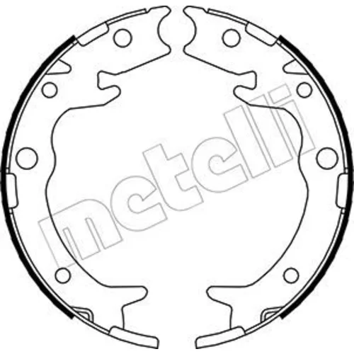 Sada brzd. čeľustí parkov. brzdy METELLI 53-0159