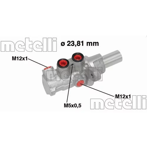 Hlavný brzdový valec METELLI 05-0749