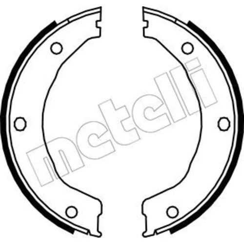 Sada brzd. čeľustí parkov. brzdy METELLI 53-0145