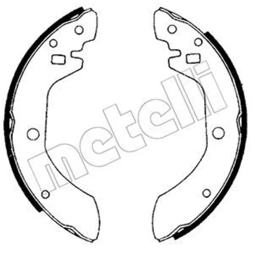 Sada brzdových čeľustí METELLI 53-0271
