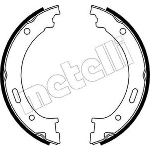 Sada brzd. čeľustí parkov. brzdy METELLI 53-0361