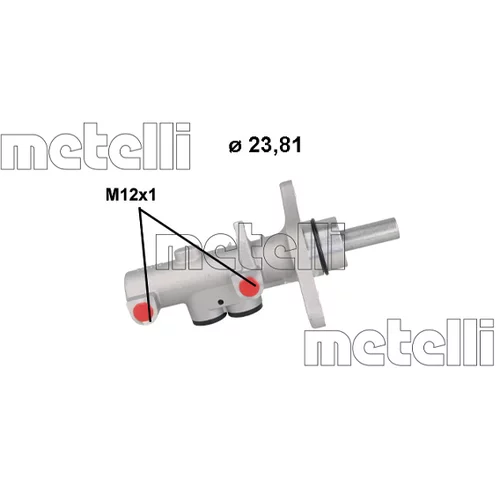 Hlavný brzdový valec METELLI 05-1200