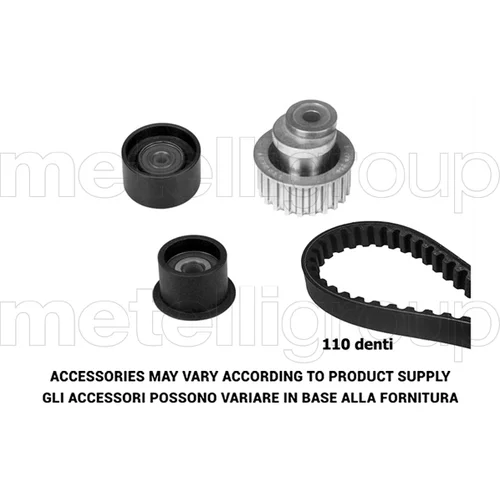 Sada ozubeného remeňa METELLI 29-0201