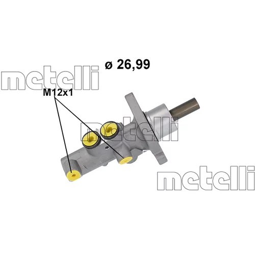 Hlavný brzdový valec METELLI 05-1218