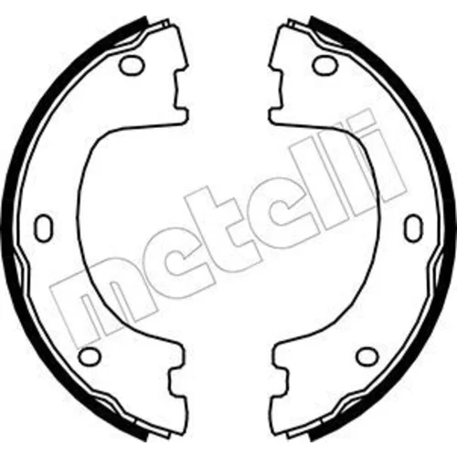 Sada brzd. čeľustí parkov. brzdy METELLI 53-0249