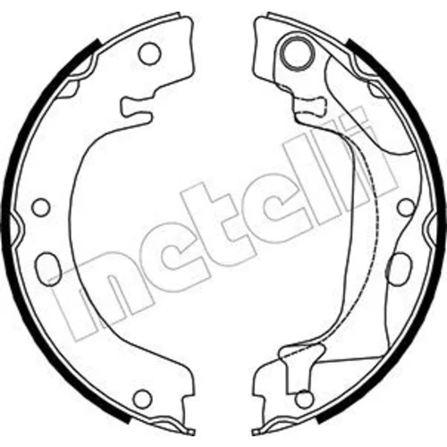 Sada brzd. čeľustí parkov. brzdy METELLI 53-0446