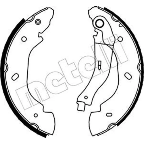 Sada brzdových čeľustí 53-0135 /METELLI/