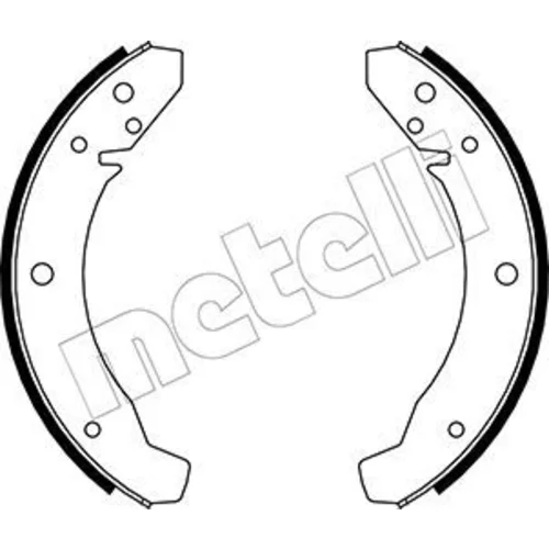 Sada brzdových čeľustí METELLI 53-0459