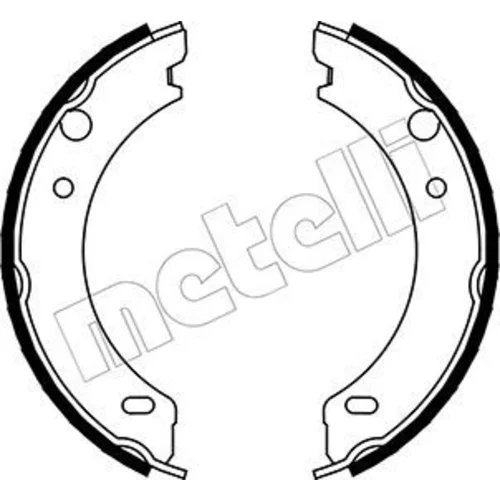 Sada brzd. čeľustí parkov. brzdy METELLI 53-0477