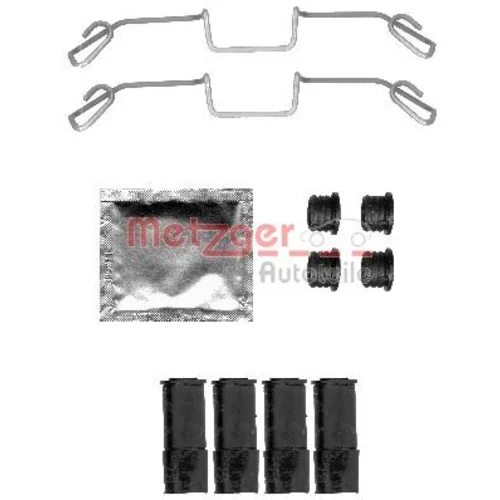 Sada príslušenstva obloženia kotúčovej brzdy METZGER 109-1795