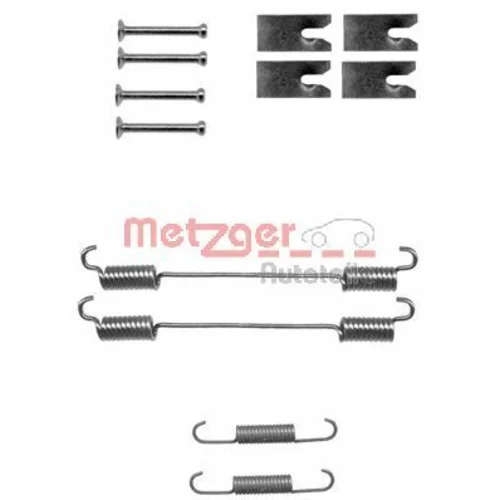 Sada príslušenstva brzdovej čeľuste METZGER 105-0862