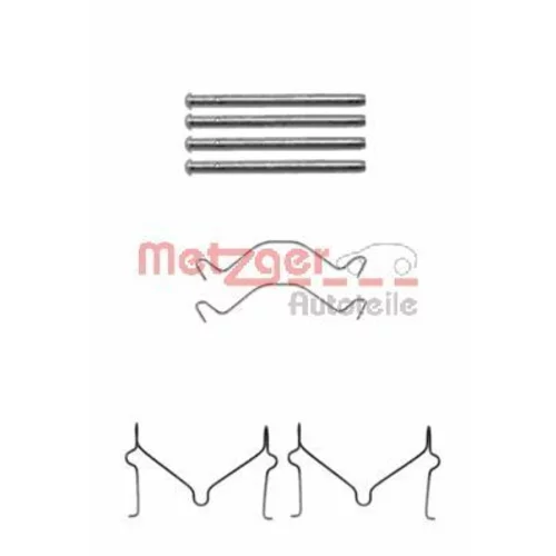 Sada príslušenstva obloženia kotúčovej brzdy METZGER 109-1209