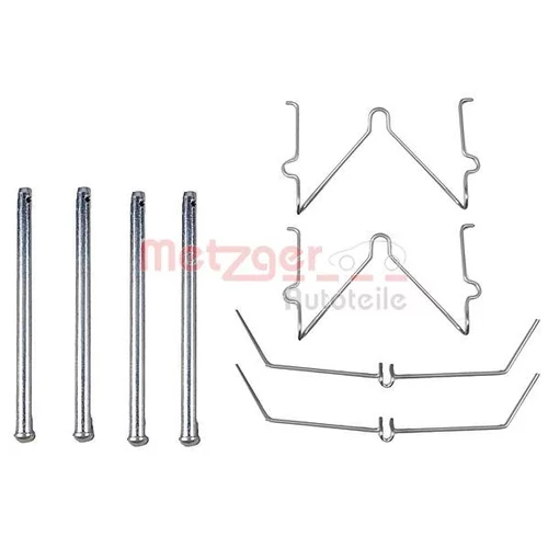 Sada príslušenstva obloženia kotúčovej brzdy METZGER 109-1129