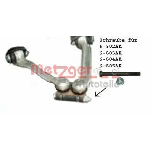 Riadiaci mechanizmus - montážna sada METZGER 55002118 - obr. 1