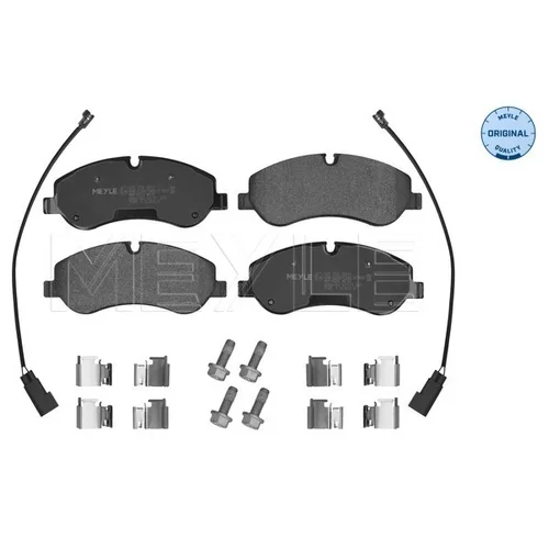 Sada brzdových platničiek kotúčovej brzdy MEYLE 025 256 0217