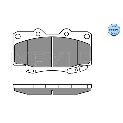 Sada brzdových platničiek kotúčovej brzdy MEYLE 025 216 7915/W - obr. 3