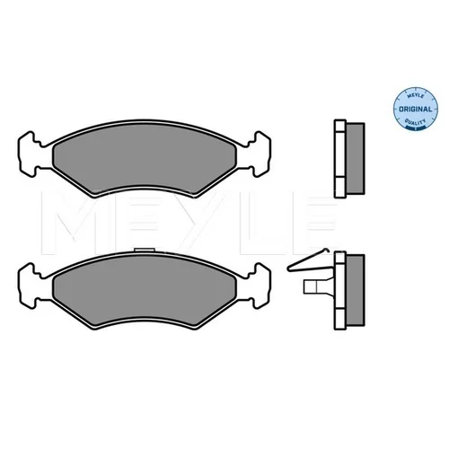 Sada brzdových platničiek kotúčovej brzdy MEYLE 025 231 0315 - obr. 1