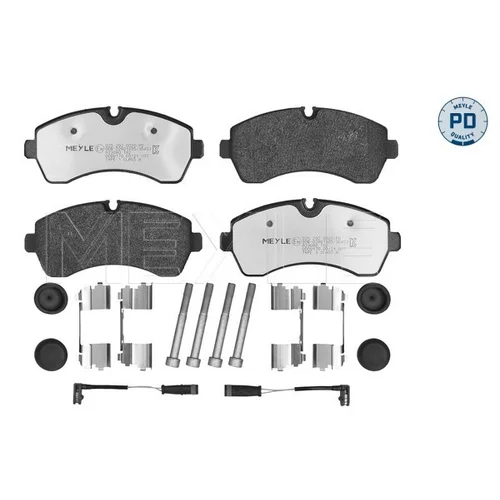 Sada brzdových platničiek kotúčovej brzdy MEYLE 025 292 0020/PD