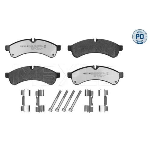 Sada brzdových platničiek kotúčovej brzdy MEYLE 025 292 3122/PD