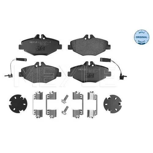 Sada brzdových platničiek kotúčovej brzdy MEYLE 025 237 4320/W