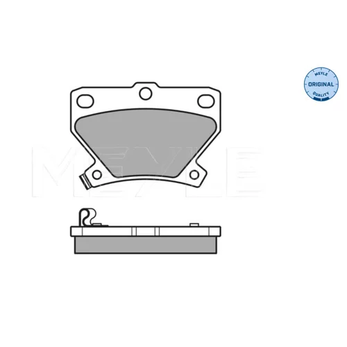 Sada brzdových platničiek kotúčovej brzdy MEYLE 025 235 2114/W - obr. 2