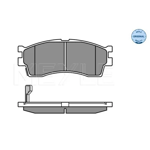 Sada brzdových platničiek kotúčovej brzdy MEYLE 025 238 7316/W - obr. 2