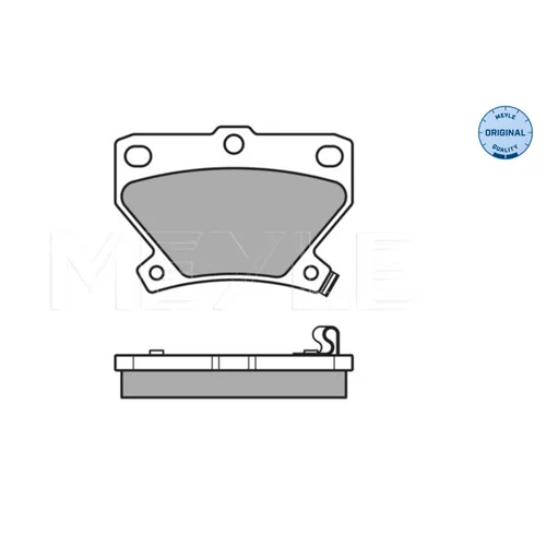 Sada brzdových platničiek kotúčovej brzdy MEYLE 025 235 2114/W - obr. 3