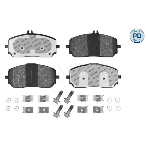 Sada brzdových platničiek kotúčovej brzdy MEYLE 025 229 4419/PD