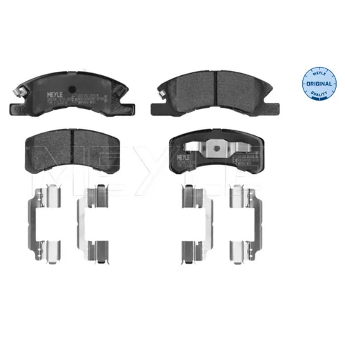 Sada brzdových platničiek kotúčovej brzdy MEYLE 025 242 2914/W