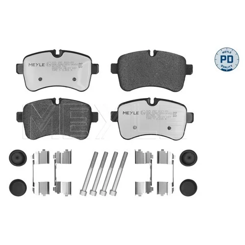Sada brzdových platničiek kotúčovej brzdy MEYLE 025 292 3221/PD